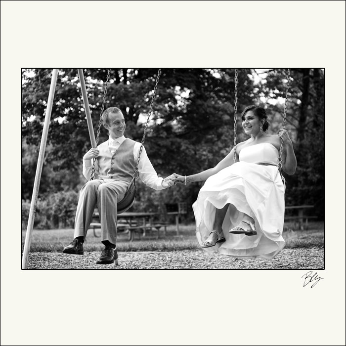 bride-groom-swinging-after-outdoor-wedding-ceremony-bly-photography-columbus-photographer