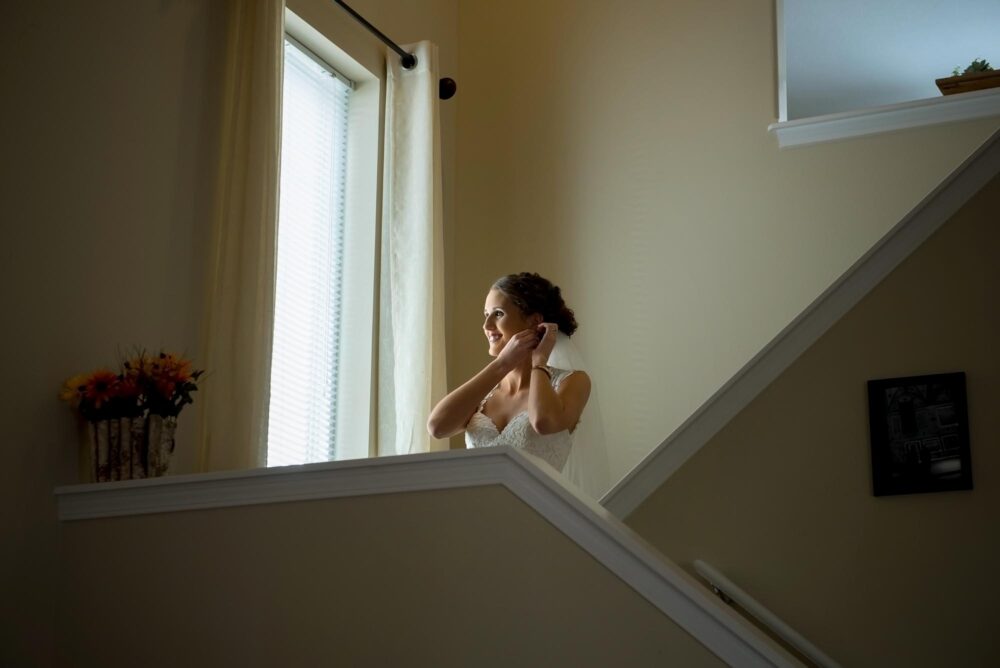 bride window light bly photography