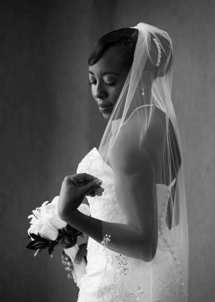 bride window portrait columbus ohio