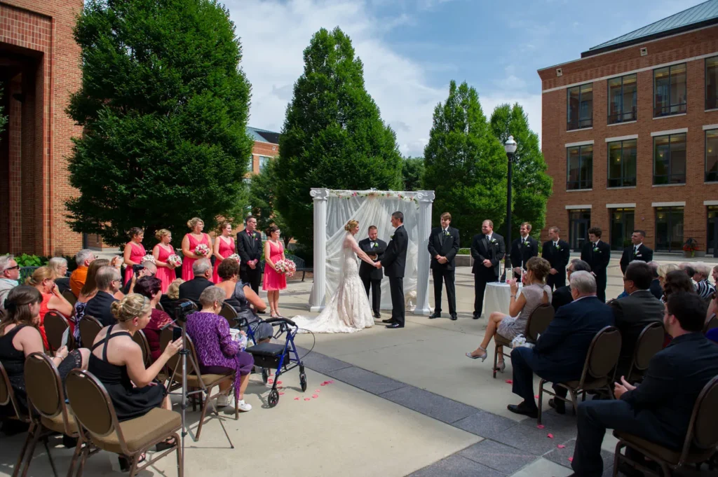 wedding ceremony blackwell columbus