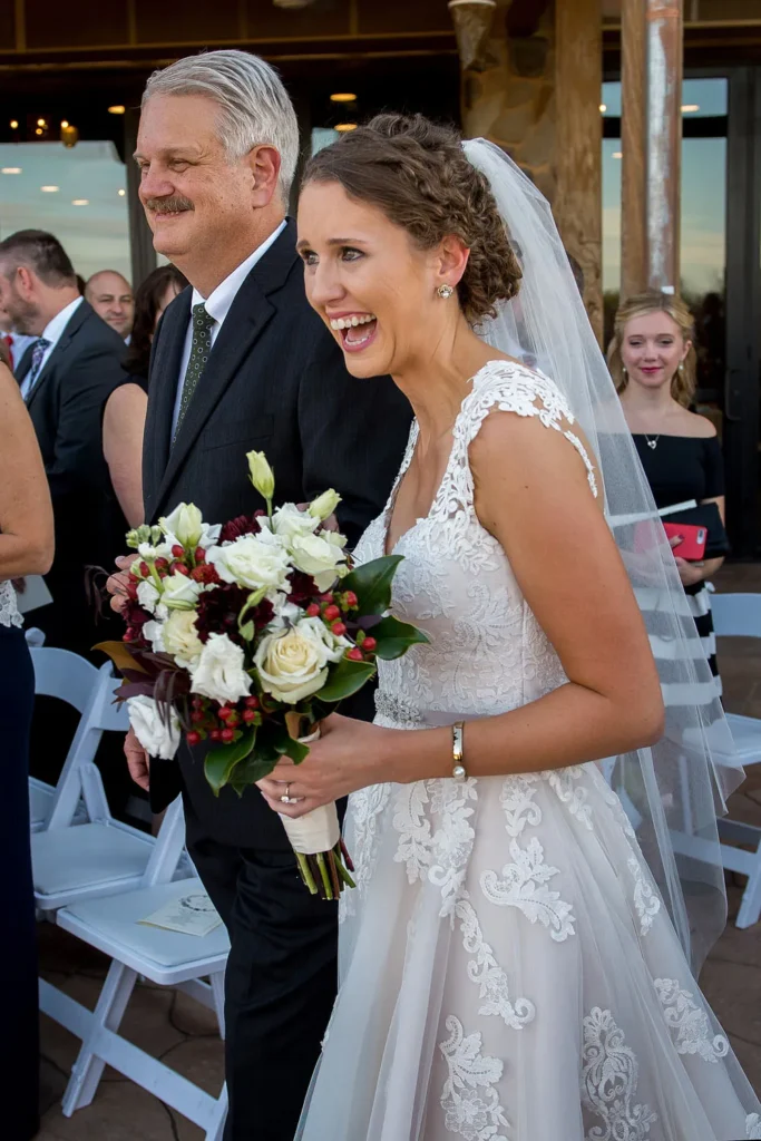 bride father columbus zoo wedding 1