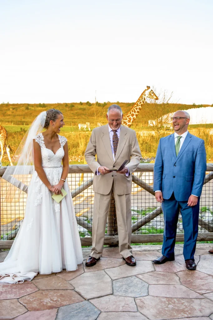 columbus zoo wedding ceremony