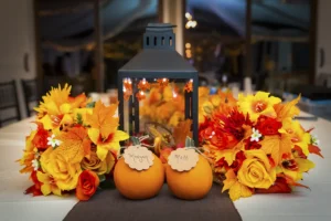 autumn fall wedding decor