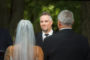 brookshire wedding groom first look