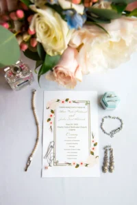 columbus oh wedding details invitation