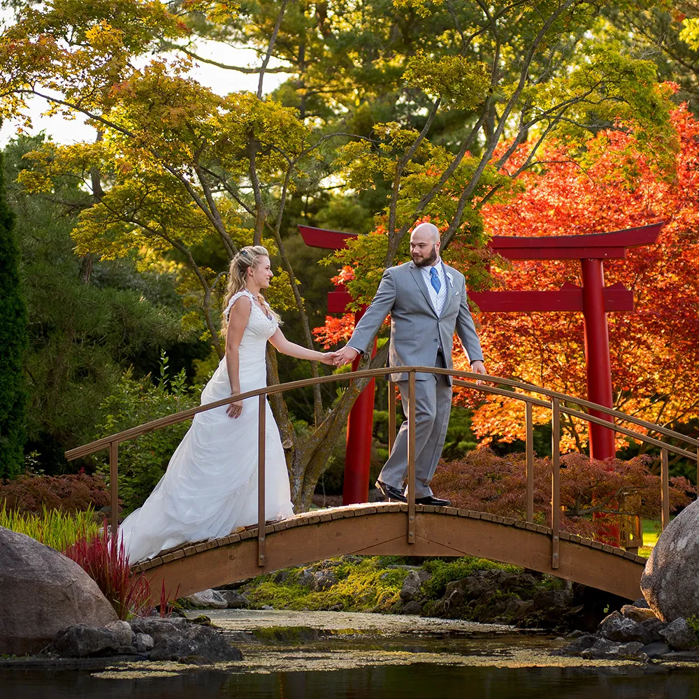 japanese garden columbus wedding