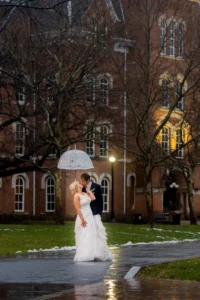 ohio state wedding kiss